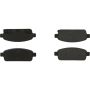 CENTRIC PARTS 301.14680 Centric Premium Ceramic Brake Pads with Shims and Hardware