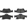 CENTRIC PARTS 301.14980 Centric Premium Ceramic Brake Pads with Shims and Hardware