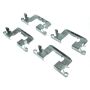 CENTRIC PARTS 301.15100 Centric Premium Ceramic Brake Pads with Shims and Hardware