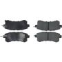 CENTRIC PARTS 301.15100 Centric Premium Ceramic Brake Pads with Shims and Hardware