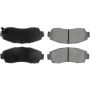 CENTRIC PARTS 301.15210 Centric Premium Ceramic Brake Pads with Shims and Hardware