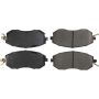 CENTRIC PARTS 301.15390 Centric Premium Ceramic Brake Pads with Shims and Hardware