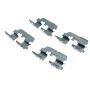 CENTRIC PARTS 301.15510 Centric Premium Ceramic Brake Pads with Shims and Hardware