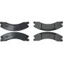 CENTRIC PARTS 301.15650 Centric Premium Ceramic Brake Pads with Shims and Hardware
