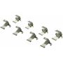 CENTRIC PARTS 301.15651 Centric Premium Ceramic Brake Pads with Shims and Hardware
