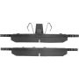 CENTRIC PARTS 301.15680 Centric Premium Ceramic Brake Pads with Shims and Hardware