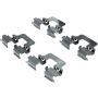 CENTRIC PARTS 301.15690 Centric Premium Ceramic Brake Pads with Shims and Hardware