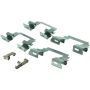 CENTRIC PARTS 301.15710 Centric Premium Ceramic Brake Pads with Shims and Hardware