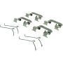 CENTRIC PARTS 301.15840 Centric Premium Ceramic Brake Pads with Shims and Hardware