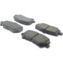 CENTRIC PARTS 301.15850 Centric Premium Ceramic Brake Pads with Shims and Hardware