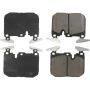 CENTRIC PARTS 301.16090 Centric Premium Ceramic Brake Pads with Shims and Hardware