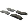 CENTRIC PARTS 301.16110 Centric Premium Ceramic Brake Pads with Shims and Hardware