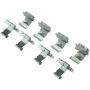 CENTRIC PARTS 301.16111 Centric Premium Ceramic Brake Pads with Shims and Hardware