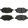 CENTRIC PARTS 301.16120 Centric Premium Ceramic Brake Pads with Shims and Hardware