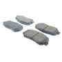 CENTRIC PARTS 301.16230 Centric Premium Ceramic Brake Pads with Shims and Hardware