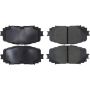 CENTRIC PARTS 301.16280 Centric Premium Ceramic Brake Pads with Shims and Hardware