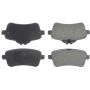 CENTRIC PARTS 301.16300 Centric Premium Ceramic Brake Pads with Shims and Hardware