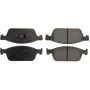 CENTRIC PARTS 301.16450 Centric Premium Ceramic Brake Pads with Shims and Hardware