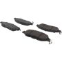 CENTRIC PARTS 301.16490 Centric Premium Ceramic Brake Pads with Shims and Hardware