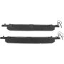 CENTRIC PARTS 301.16490 Centric Premium Ceramic Brake Pads with Shims and Hardware