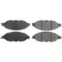 CENTRIC PARTS 301.16490 Centric Premium Ceramic Brake Pads with Shims and Hardware