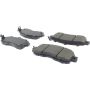 CENTRIC PARTS 301.16500 Centric Premium Ceramic Brake Pads with Shims and Hardware