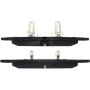 CENTRIC PARTS 301.16520 Centric Premium Ceramic Brake Pads with Shims