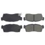 CENTRIC PARTS 301.16580 Centric Premium Ceramic Brake Pads with Shims and Hardware