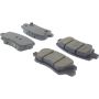 CENTRIC PARTS 301.16590 Centric Premium Ceramic Brake Pads with Shims and Hardware