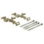 CENTRIC PARTS 301.16630 Centric Premium Ceramic Brake Pads with Shims and Hardware