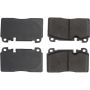 CENTRIC PARTS 301.16630 Centric Premium Ceramic Brake Pads with Shims and Hardware