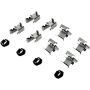 CENTRIC PARTS 301.17110 Centric Premium Ceramic Brake Pads with Shims and Hardware
