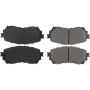 CENTRIC PARTS 301.17110 Centric Premium Ceramic Brake Pads with Shims and Hardware