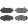 CENTRIC PARTS 301.17290 Centric Premium Ceramic Brake Pads with Shims and Hardware