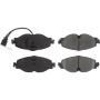 CENTRIC PARTS 301.17600 Centric Premium Ceramic Brake Pads with Shims