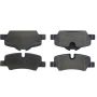 CENTRIC PARTS 301.18000 Centric Premium Ceramic Brake Pads with Shims and Hardware