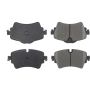 CENTRIC PARTS 301.18010 Centric Premium Ceramic Brake Pads with Shims