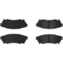 CENTRIC PARTS 301.18050 Centric Premium Ceramic Brake Pads with Shims and Hardware