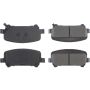 CENTRIC PARTS 301.18060 Centric Premium Ceramic Brake Pads with Shims and Hardware