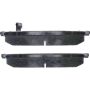 CENTRIC PARTS 301.18110 Centric Premium Ceramic Brake Pads with Shims and Hardware