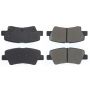 CENTRIC PARTS 301.18130 Centric Premium Ceramic Brake Pads with Shims and Hardware