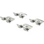 CENTRIC PARTS 301.18160 Centric Premium Ceramic Brake Pads with Shims and Hardware