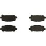 CENTRIC PARTS 301.18410 Centric Premium Ceramic Brake Pads with Shims and Hardware