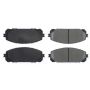 CENTRIC PARTS 301.18430 Centric Premium Ceramic Brake Pads with Shims and Hardware