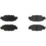 CENTRIC PARTS 301.18460 Centric Premium Ceramic Brake Pads with Shims and Hardware