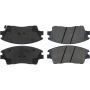 CENTRIC PARTS 301.18470 Centric Premium Ceramic Brake Pads with Shims and Hardware