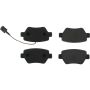 CENTRIC PARTS 301.18510 Centric Premium Ceramic Brake Pads with Shims