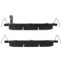 CENTRIC PARTS 301.18600 Centric Premium Ceramic Brake Pads with Shims