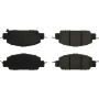 CENTRIC PARTS 301.18600 Centric Premium Ceramic Brake Pads with Shims