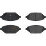 CENTRIC PARTS 301.18640 Centric Premium Ceramic Brake Pads with Shims and Hardware
